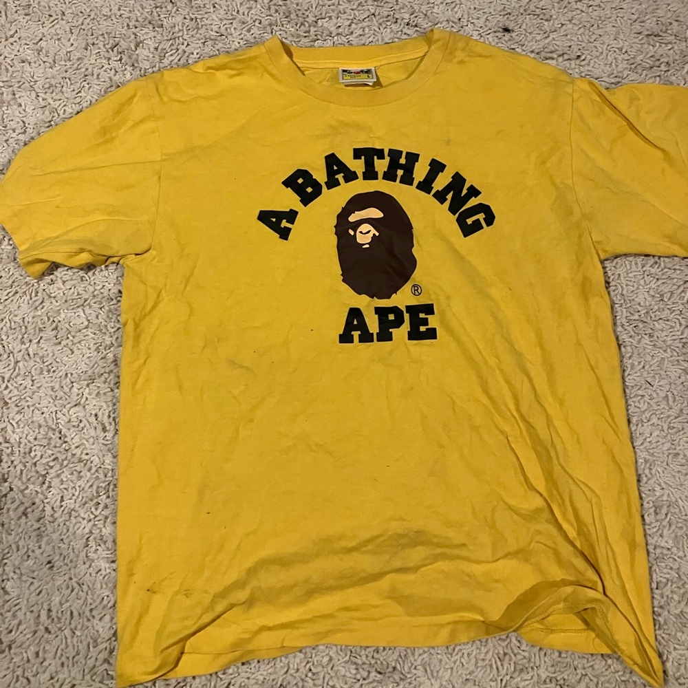 Bape college tee